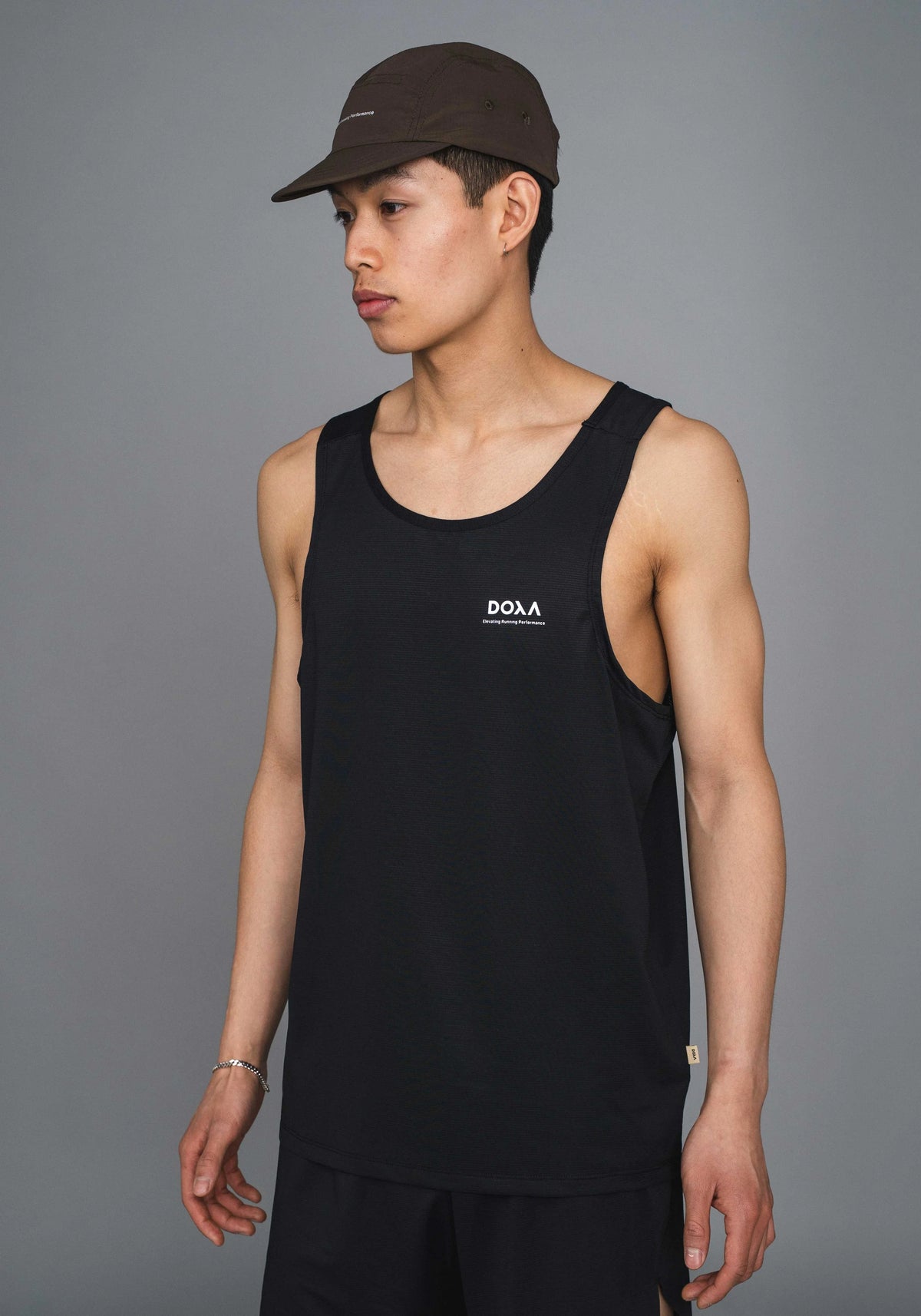 MNS RERUN SINGLET - Black