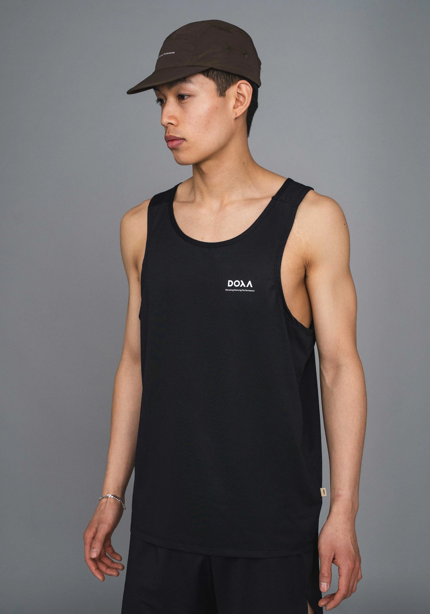 MNS RERUN SINGLET - Black
