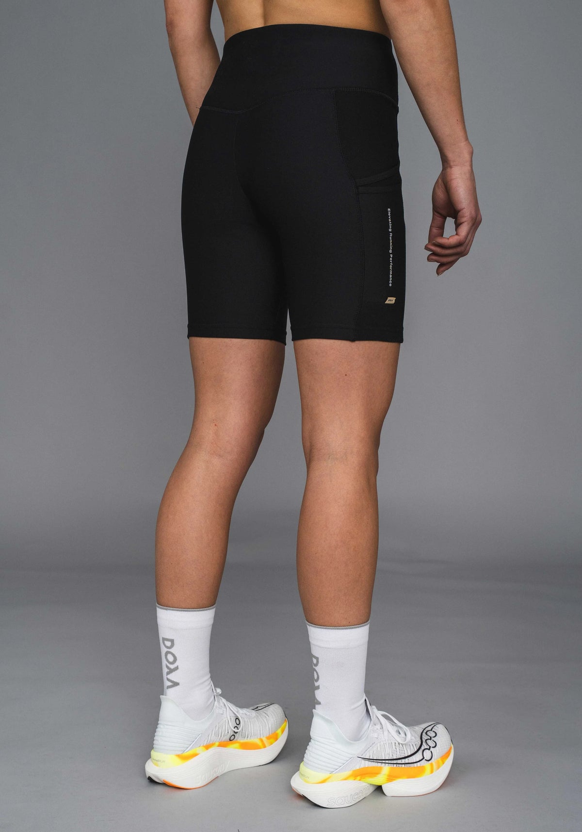 WNS RERUN HALF TIGHTS 8¨ - Black