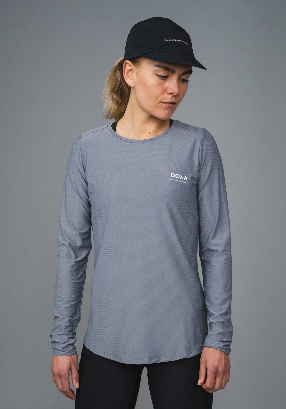 WNS RERUN TEE LS - Rhino - Powder