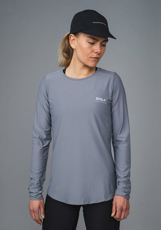 WNS RERUN TEE LS - Rhino - Powder
